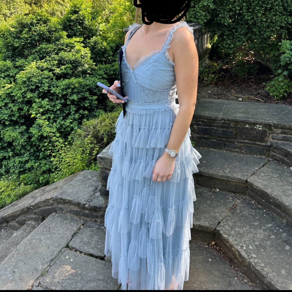 Powder Blue Tulle Dress
